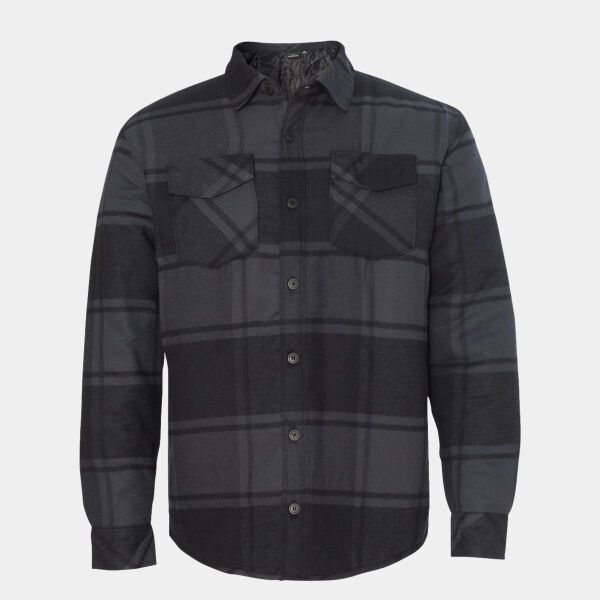 Burnside Quilted Flannel Shirt Jacket Thumbnail
