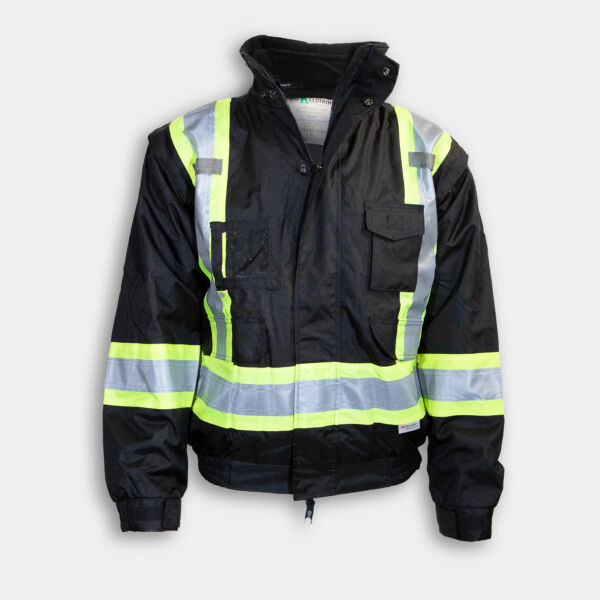 Black 5-in-1 Rain Jacket Thumbnail