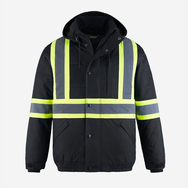 CSW - Peterbuilt - Hi-Vis 3in1 Bomber Jacket w/ Detachable Hood Thumbnail